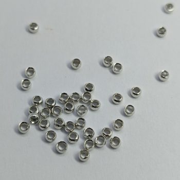 Stopper - 2 mm - orvosi fém - ezüst színű