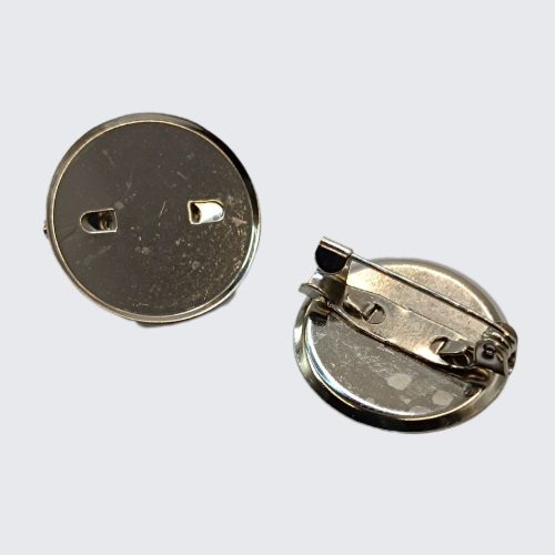 Kitűző - bross alap - Ø19 mm