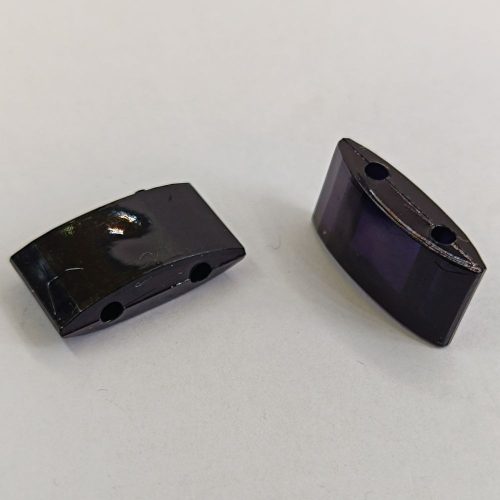 Carrier gyöngy - 17 x 9 x 5 mm - Fekete