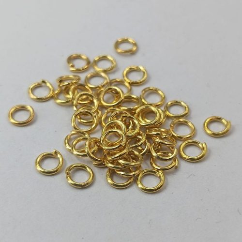 Szerelőkarika  - 3 mm - arany