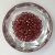 Cseh csiszolt gyöngy - 4 mm - Crystal Red Luster