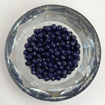 Cseh csiszolt gyöngy - 4 mm - Lapis