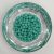 Cseh csiszolt gyöngy - 4 mm - Green Turquoise