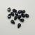 Cseh csiszolt csepp alakú gyöngy 8 x 6 mm Jet Black