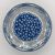 Cseh préselt golyó - 4 mm - Alabaster Metallic Sea Blue - 40 db 