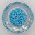 Cseh préselt golyó - 4 mm - Turquoise - 40 db 