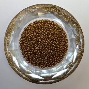 Cseh kásagyöngy 11/0 - Olive Gold