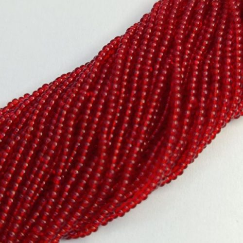 Cseh kásagyöngy 15/0 - Opaque  Terra Cota Red