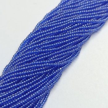 Cseh kásagyöngy 15/0 - Transparent Blue