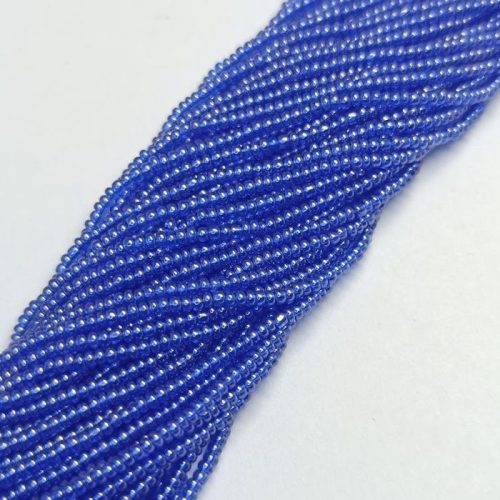 Cseh kásagyöngy 15/0 - Transparent Blue