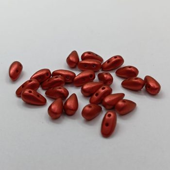 DropDuo - 3 x 6 mm - Lava Red - 2 lyukú