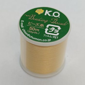 Gyöngyfűző cérna - KO - Sárga