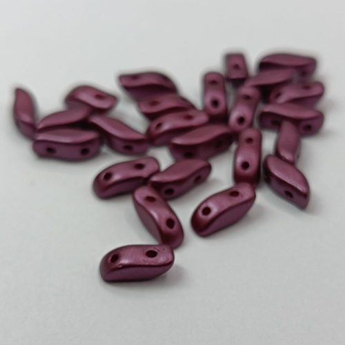 StormDuo - 3 x 7 mm - Alabaster Pastel Burgundy - 2 lyukú