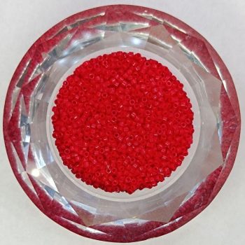 Miyuki delica 15/0 -  Opaque Red