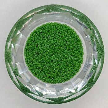 Miyuki delica 15/0 -  Opaque Green