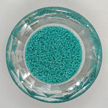 Miyuki delica 15/0 -  Opaque Turquoise Green