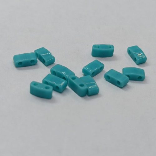Miyuki Féltila gyöngy - Opaque Picasso Green