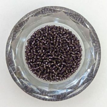Miyuki kásagyöngy 11/0 - Silverlined Matte Amethyst
