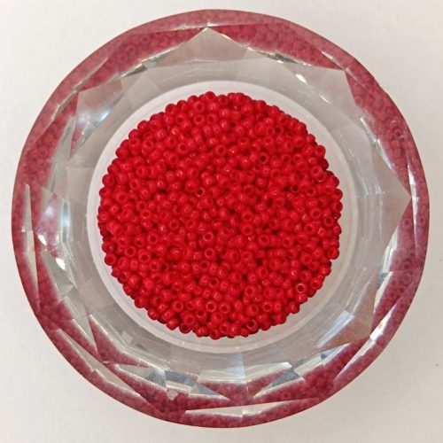 Miyuki kásagyöngy 11/0 - Opaque Red