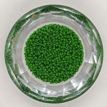 Miyuki kásagyöngy 11/0 -  Opaque Jade Green