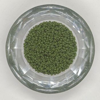 Miyuki kásagyöngy 11/0 -  Opaque Avocado