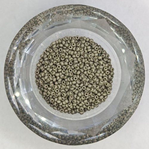 Miyuki kásagyöngy 11/0 - Duracoat Galvanized Matte Light Pewter