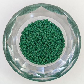 Miyuki kásagyöngy 11/0 - Opaque Dyed Sea Spruce