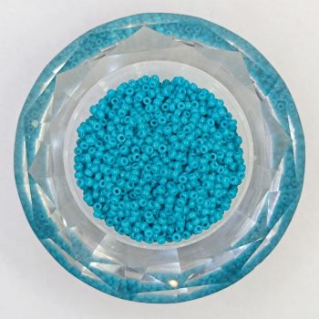 Miyuki kásagyöngy 11/0 -  Duracoat Opaque Underwater Blue