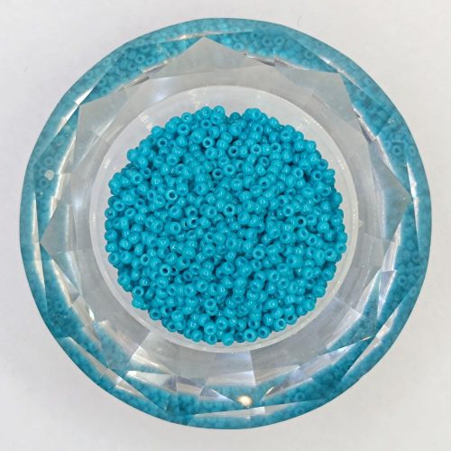 Miyuki kásagyöngy 11/0 -  Duracoat Opaque Underwater Blue