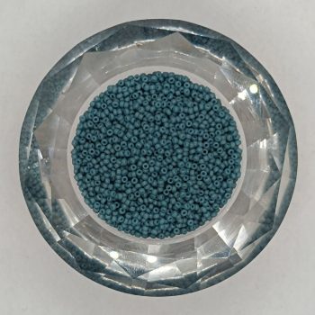 Miyuki kásagyöngy 15/0 - Opaque Dyed Semi Frosted Shale