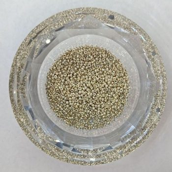 Miyuki kásagyöngy 15/0 - Duracoat Galvanized Silver