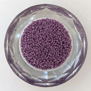 Miyuki kásagyöngy 15/0 - Duracoat Opaque Dark Orchid