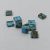 Miyuki tila gyöngy - Opaque Picasso Turquoise Blue 