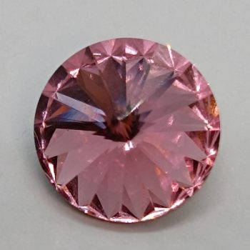 Preciosa Rivoli kristály SS47 - Light Rose - 10,7 mm