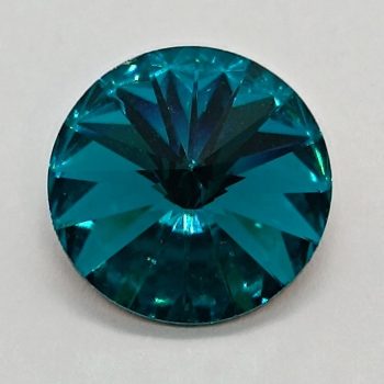 Preciosa Rivoli kristály SS47 - Blue Zirkon - 10,7 mm