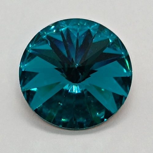 Preciosa Rivoli kristály SS47 - Blue Zirkon - 10,7 mm