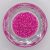 Preciosa kásagyöngy 10/0 - Silver Lined Pinkd Dyed Crystal 