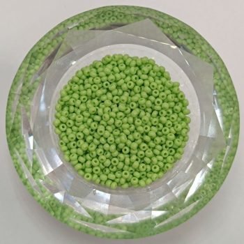 Preciosa kásagyöngy 10/0 - Opaque Light Green