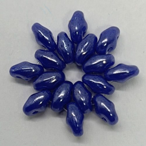 Superduo Cseh Préselt Gyöngy - Opaque Blue