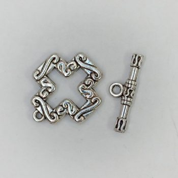 T-kapocs - kereszt - 19 x 19 mm