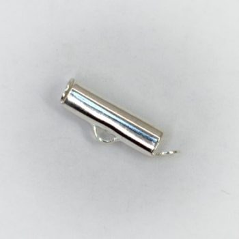 Végzáró - ezüst színű - 14 x 4 mm