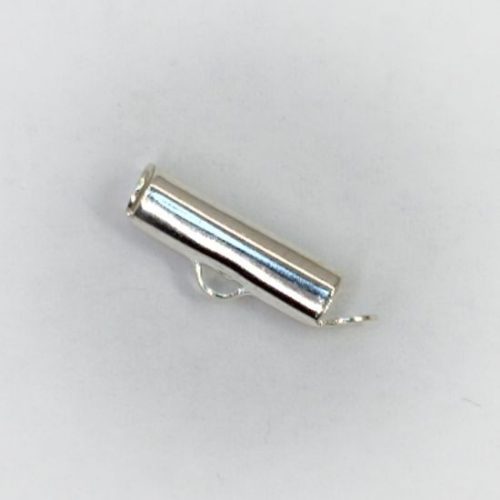 Végzáró - ezüst színű - 14 x 4 mm