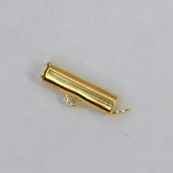 Végzáró - arany színű - 14 x 4 mm