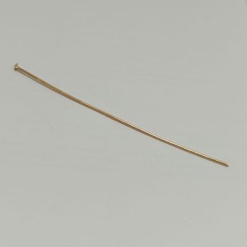 Talpas szerelőpálca - sárgaréz színű - 70 mm - 10 db