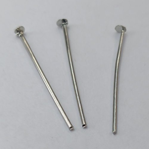 Talpas szerelőpálca - platina színű - 23 mm - 10 db