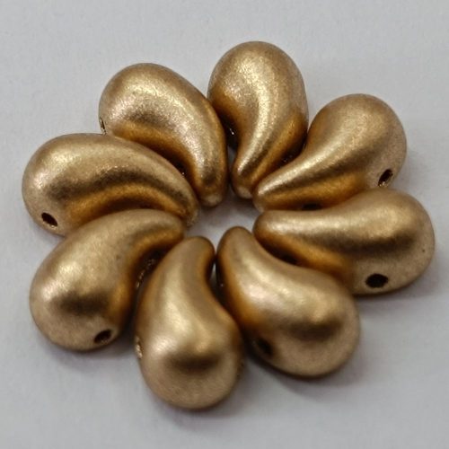ZoliduoDuo - Bal - 5 x 8 mm - Aztec Gold - 2 lyukú