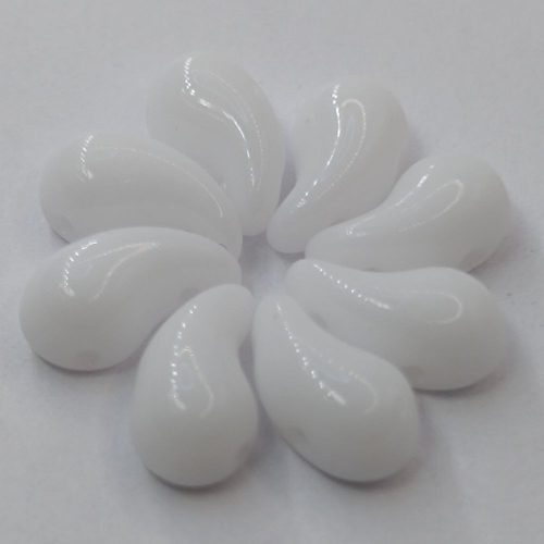 ZoliduoDuo - Bal - 5 x 8 mm - Chalk White - 2 lyukú