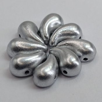 ZoliduoDuo - Jobb- 5 x 8 mm - Aluminium Silver - 2 lyukú
