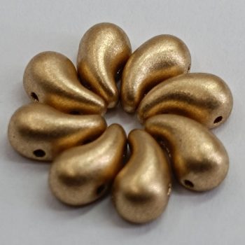 ZoliduoDuo - Jobb - 5 x 8 mm -Aztec Gold - 2 lyukú