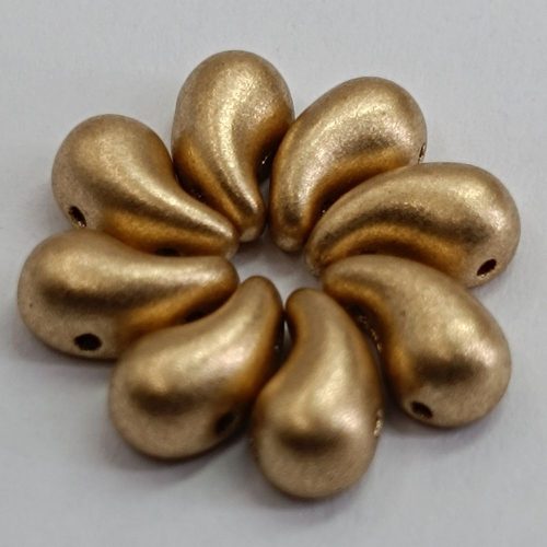 ZoliduoDuo - Jobb - 5 x 8 mm -Aztec Gold - 2 lyukú